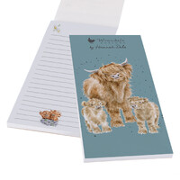 Wrendale Designs Shopping Pad - Highland Cow