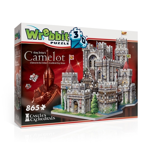 Wrebbit Castles & Cathedrals 3d Puzzle King Arthur's Camelot
