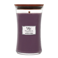 WoodWick Large Candle - Amethyst & Amber