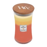 WoodWick Large Trilogy Candle - Tropical Sunrise