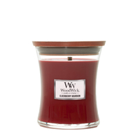WoodWick Medium Candle - Elderberry Bourbon