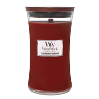 WoodWick Large Candle - Elderberry Bourbon
