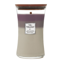 WoodWick Large Trilogy Candle - Amethyst Sky
