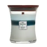 Woodwick Medium Trilogy Candle - Icy Woodland