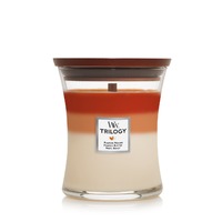 Woodwick Medium Trilogy Candle - Pumpkin Gourmand