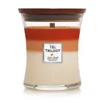 Woodwick Medium Trilogy Candle - Pumpkin Gourmand