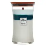 Woodwick Large Trilogy Candle - Icy Woodland