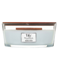 Woodwick Hearthwick Candle - Magnolia Birch