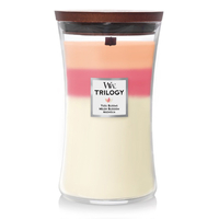 Woodwick Large Trilogy Candle - Blooming Orchard