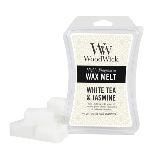 WoodWick Wax Melts - White Tea & Jasmine