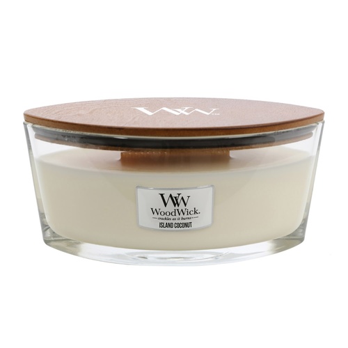 WoodWick Ellipse Candle - Island Coconut