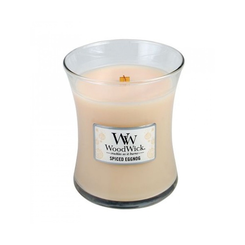 WoodWick Christmas Collection Medium Candle - Spiced Eggnog