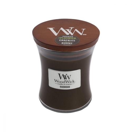 WoodWick Medium Candle - Oudwood
