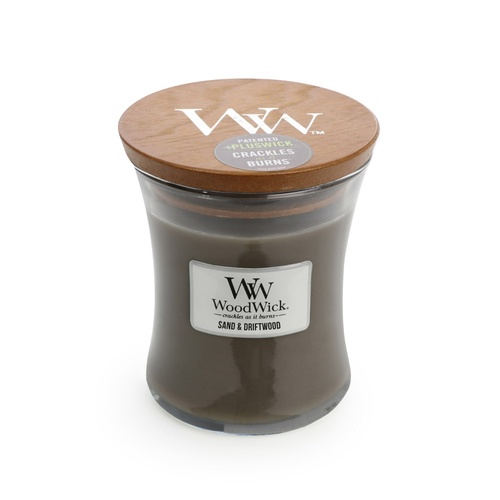 WoodWick Medium Candle - Sand & Driftwood