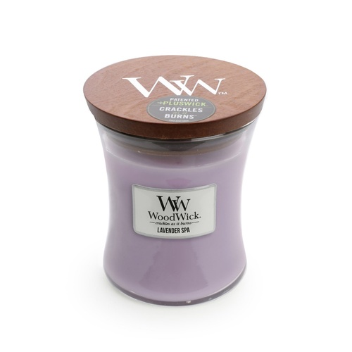 WoodWick Medium Candle - Lavender Spa