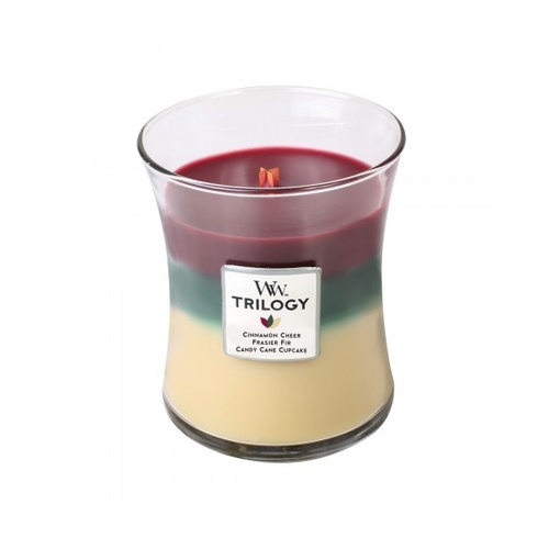 WoodWick Christmas Collection Trilogy Medium Candle - Christmas Classic