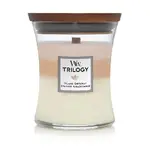 Woodwick Medium Trilogy Candle - Island Getaway