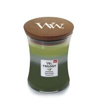 Woodwick Christmas Limited Edition Medium Trilogy Candle - Mountain Trail