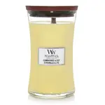 WoodWick Large Candle - Lemongrass & Lily