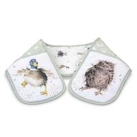Wrendale Designs by Pimpernel Double Oven Gloves