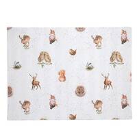 Wrendale Designs by Pimpernel Placemat - Woodland & Stripes