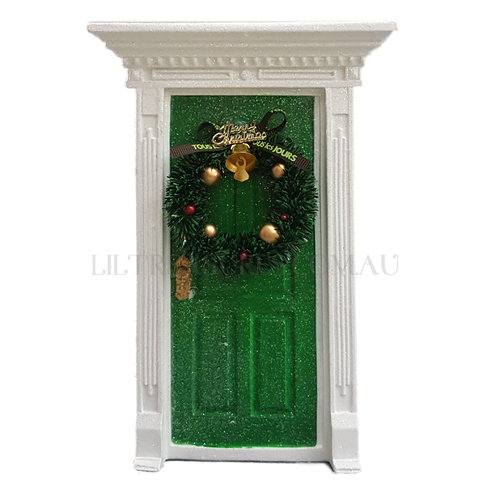 Christmas Elf Door - Green