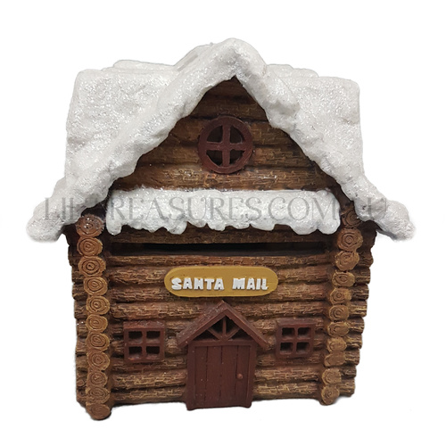 Solar Christmas Village - North Pole Mail Box