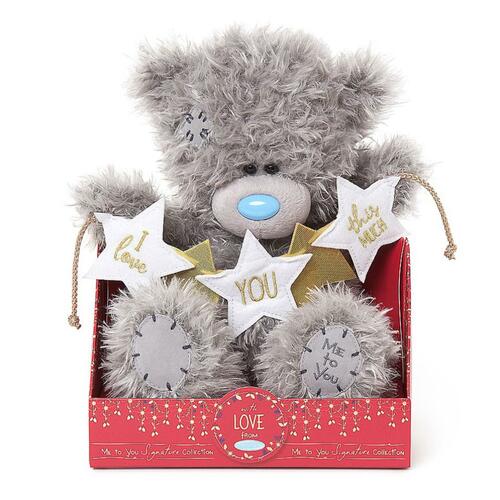Tatty Teddy Me To You Signature Collection Bear - I Love You this much Bunting