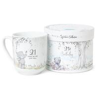 Tatty Teddy Me To You Signature Collection - 21st Birthday Boxed Mug