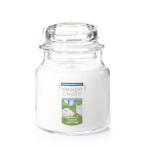 Yankee Candle Medium Jar - Clean Cotton