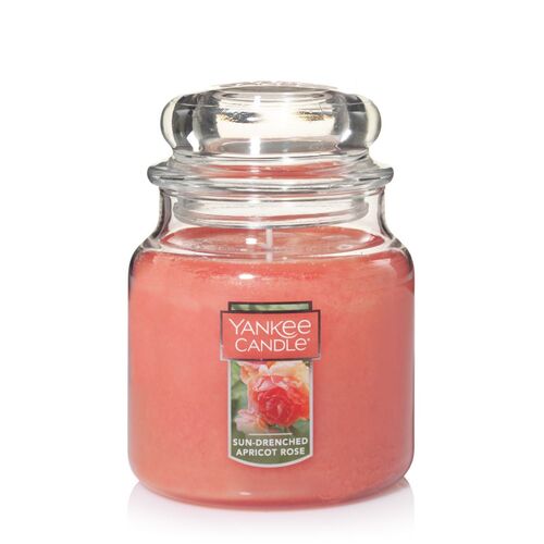 Yankee Candle Medium Jar - Sun-Drenched Apricot Rose