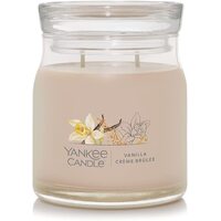 Yankee Candle Signature Medium Jar - Vanilla Crème Brûlée