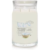 Yankee Candle Signature Large Jar - Clean Cotton