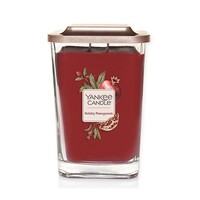 Yankee Candle Large Square Jar - Holiday Pomegranate