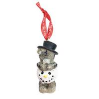 Tatty Teddy Me To You Christmas Hanging Ornament - Snowman