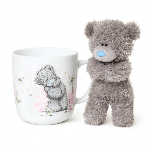 Tatty Teddy Me to You Gift Set - Floral Mug & Bear