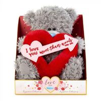 Tatty Teddy Me To You Signature Collection Plush - I Love You More Than Words Can Say