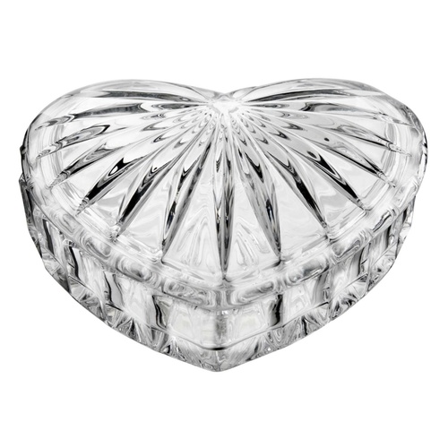 Bohemia Crystal 11cm Heart Shaped Box