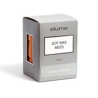Elume Soy Wax Melts 3 Pack - Creme Caramel