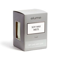 Elume Soy Wax Melts 3 Pack - Key Lime Mint Leaf