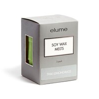 Elume Soy Wax Melts 3 Pack - Thai Lemongrass