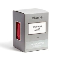 Elume Soy Wax Melts 3 Pack - Cinnamon Spice & Berries